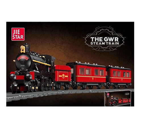 MARAVILHAS DA FERROVIA TREM GRW VERMELHO 789PCS
