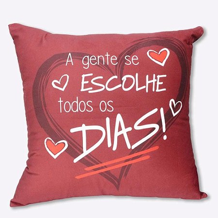 ALMOFADA FIBRA VELUDO 40X40CM TODOS OS DIAS  EAN :7908011775340