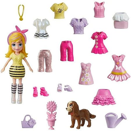 HKV88 POLLY POCKET PACOTE DE MODAS MEDIO