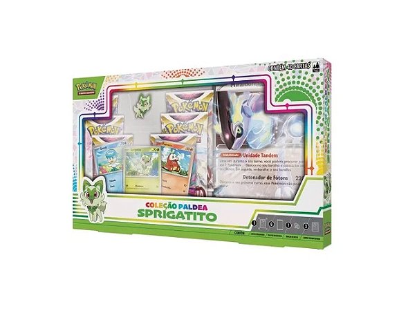 JGS BRINQ CARTON - POKEMON BOX COLECAO PALDEA