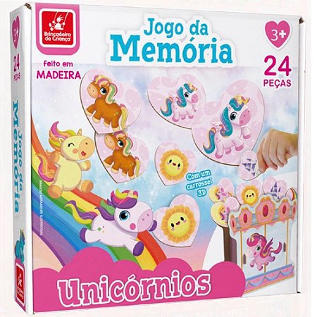 JOGO DA MEMORIA UNICORNIO