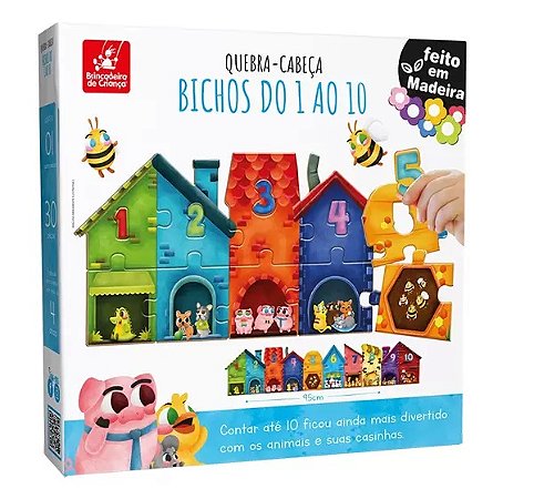 QUEBRA CABECA - BICHOS DO 1 AO 10