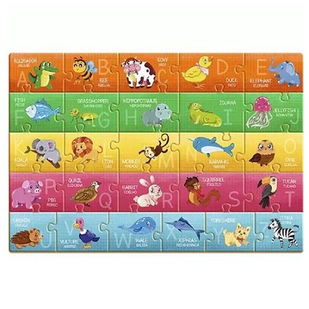 QUEBRA-CABECA ANIMALFABETO EM INGLES