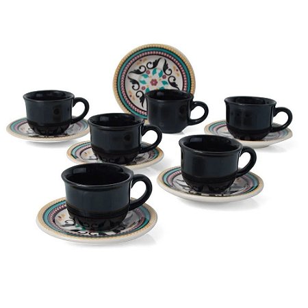 CJ. DE CAFEZINHO 65ML 12PCS - TB - LUIZA - J590-6750