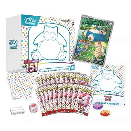 JGS BRINQ CARTON-POKEMON - EV3.5 BOX TREINADOR AVANCADO - 151