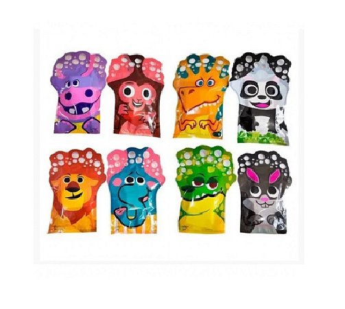 KIT BOLHA DE SABAO COM LUVA PARA ESPALHAR 8SORT  1-8DZ IFV