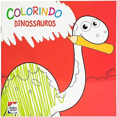 COLORINDO ANIMAIS: DINOSSAUROS