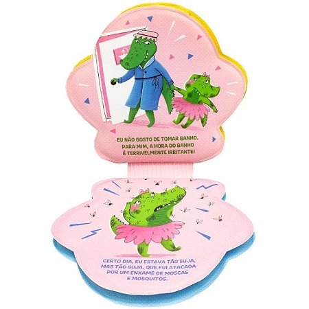 MEU LIVRINHO FANTOCHE DE BANHO: CORA, A CROCODILO