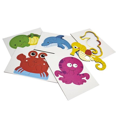 MEU LIVRO-BOX COM QUEBRA-CABECA: OCEANO