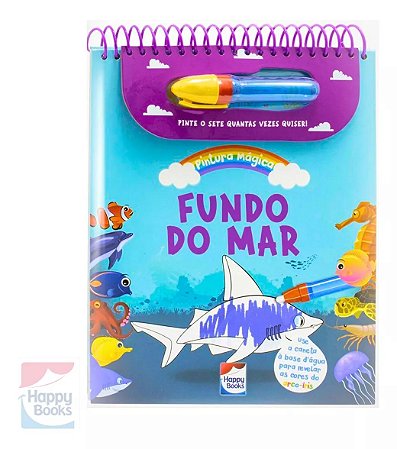 PINTURA MAGICA: NO FUNDO DO MAR
