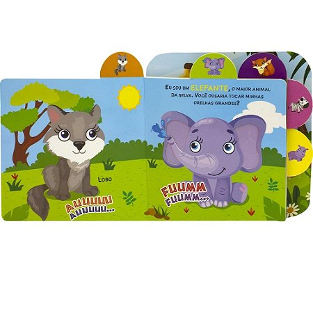 TOQUE E SINTA AS TEXTURAS: GRRR-GRRR!