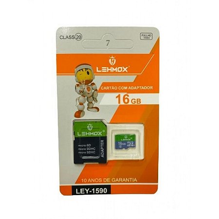 MEMORY CARD 16 GB LEHMOX MOD.LEY-1590