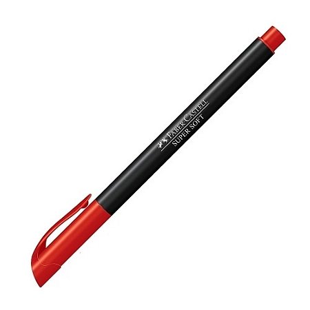CANETA BRUSH SUPERSOFT - VERMELHO