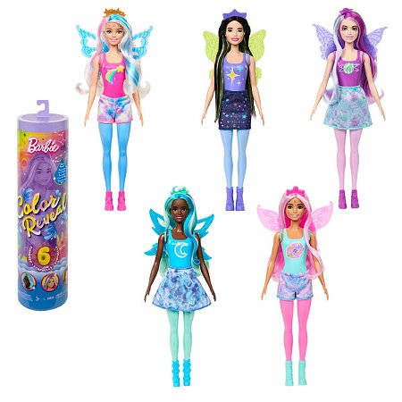 HNX06 BARBIE COLOR REVEAL GALAXIA ARCO IRIS