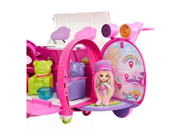 HPF72 BARBIE EXTRA FLY AVIAO COM ACESSORIOS