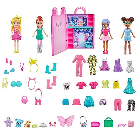 HKW11 POLLY POCKET SUPER ARMARIO DE ANIMAIS