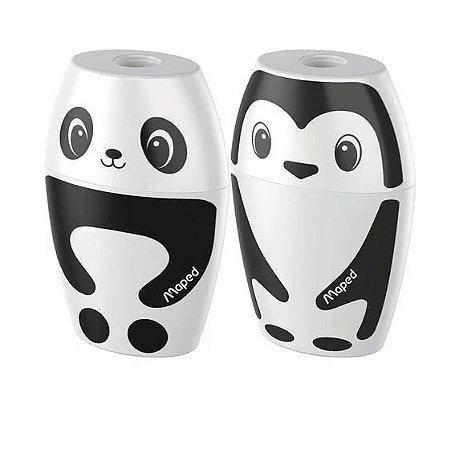 APONTADOR SHAKKY PANDA E PINGUIM 1 FURO COM DEPOSITO