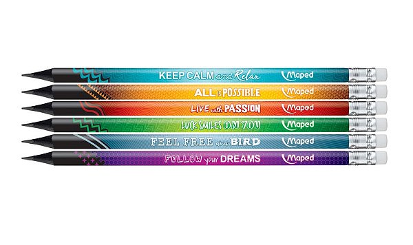 LAPIS GRAFITE HB BLACKPEPS ENERGY COM BORRACHA