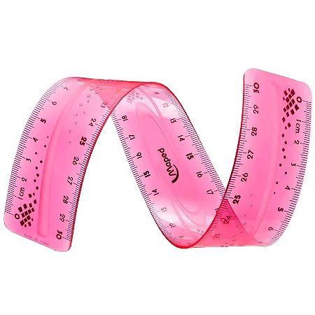 REGUA 30 CM TWISTNFLEX PULSE CORES SORTIDAS