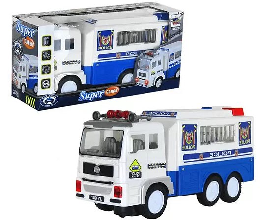 CAMINHAO DIVERTIDO POLICIA
