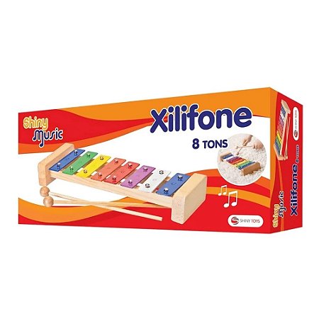 INSTRUMENTO MUSICAL XILOFONE 8 TONS