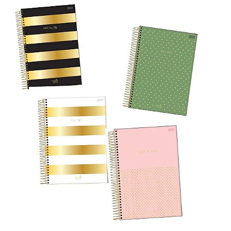 CADERNO ESPIRAL UNIV CD 1X1 80FLS DOTS E SPOTS