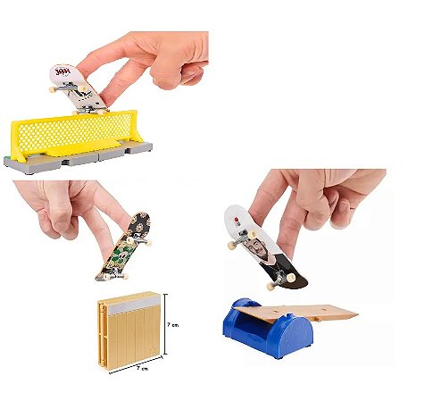 TECH DECK - SKATE DE DEDO COM OBSTÁCULOS