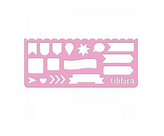 REGUA STENCIL FUN BLT4 7891027348724