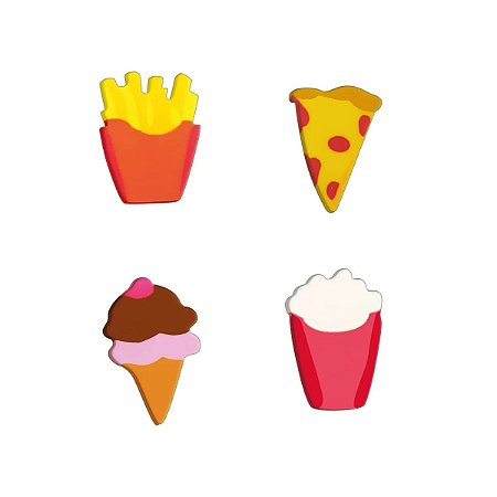 BORRACHA MINI FOODS POTE/20 7891027345044