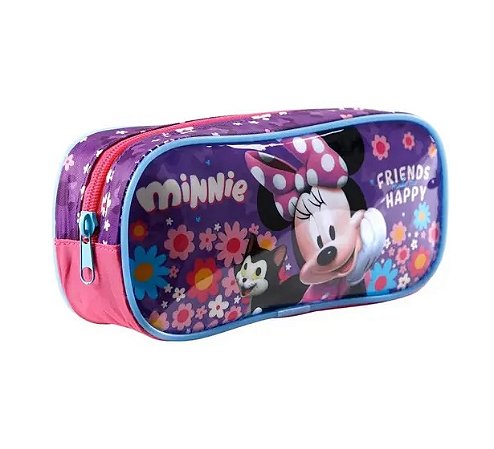 ESTOJO SIMPLES MINNIE X1 - 11405 - ARTIGO ESCOLAR