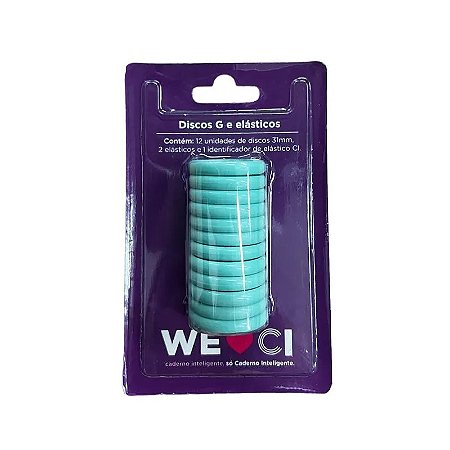 DISCOS + ELASTICO VERDE PANTANAL - G