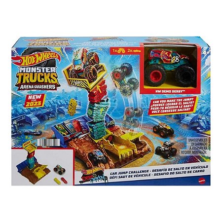 HNB92 HOT WHEELS PISTA ARENA DE DEMOLICAO SEMI FINAL