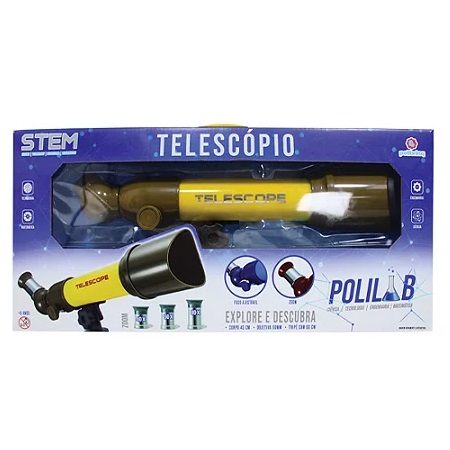 BP3004 - BRINQUEDO DE PLASTICO - TELESCOPIO - 7898706187100
