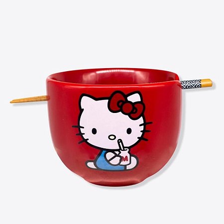 BOWL C/HASHI 500ML HELLO KITTY  EAN :7908623024607