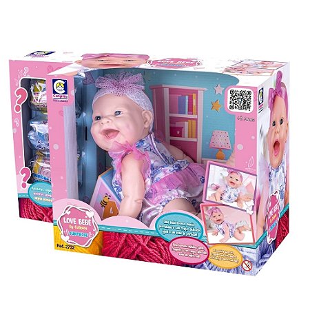 BONECA LOVE BEBE BY COTIPLAS SURPRISE