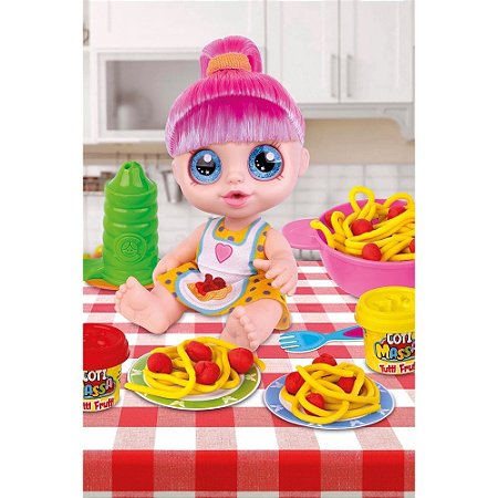 BONECA BUTTERFLY RAINBOW ESPAGUETE