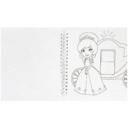 DIVERSAO COM CORES: PRINCESAS