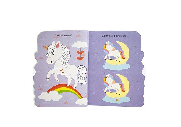 LIVRO DE COLORIR & ATIVIDADES: UNICORNIO