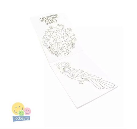 LIVRO-BLOCO DE COLORIR: PETS