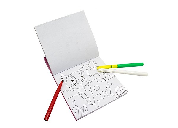 LIVRO-KIT MAGICO PARA COLORIR: ANIMAIS DE ESTIMACAO
