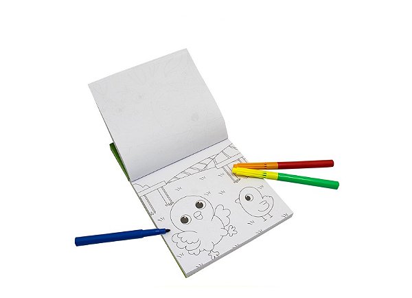 LIVRO-KIT MAGICO PARA COLORIR: FAZENDA