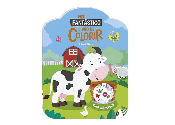 MEU FANTASTICO LIVRO DE COLORIR: FAZENDA