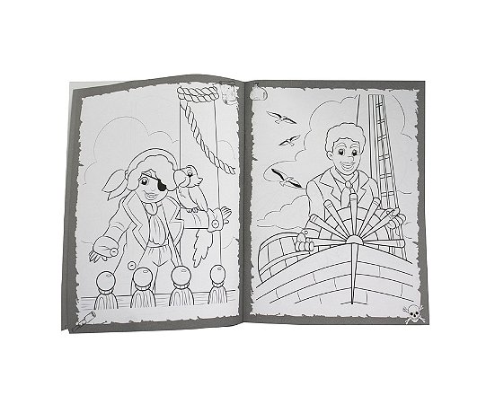 UM TOQUE DE COR II: PIRATAS