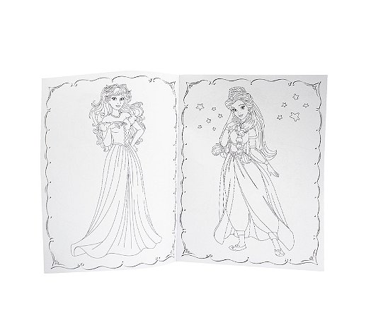 UM TOQUE DE COR II: PRINCESAS