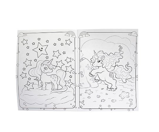 UM TOQUE DE COR II: UNICORNIO