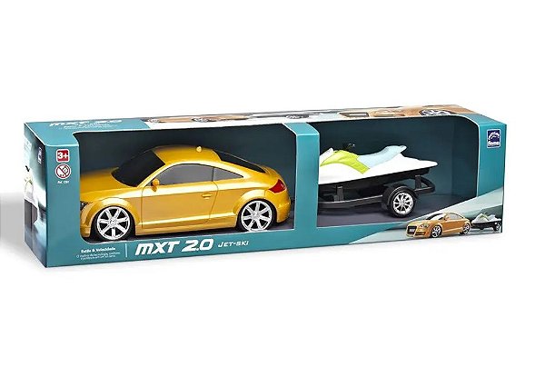ROMA - MXT 2.0 - JET SKI CARRO C/ VEICULO AQUATICO BRINQ. PLAST.