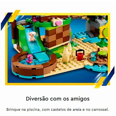 SONIC THE HEDGEHOG - ILHA DE RESGATE ANIMAL DA AMY