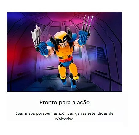 FIGURA DE CONSTRUCAO DO WOLVERINE