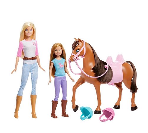 GXD65 BARBIE LICOES DE MONTAR A CAVALO