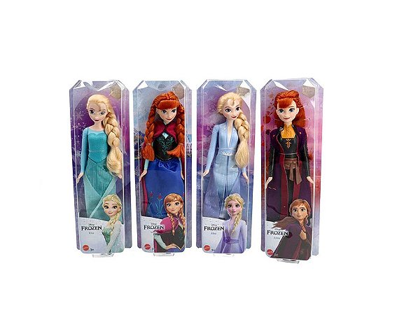 HLW46 DISNEY FROZEN RAINHAS ANNA OU ELSA II SORTIMENTO